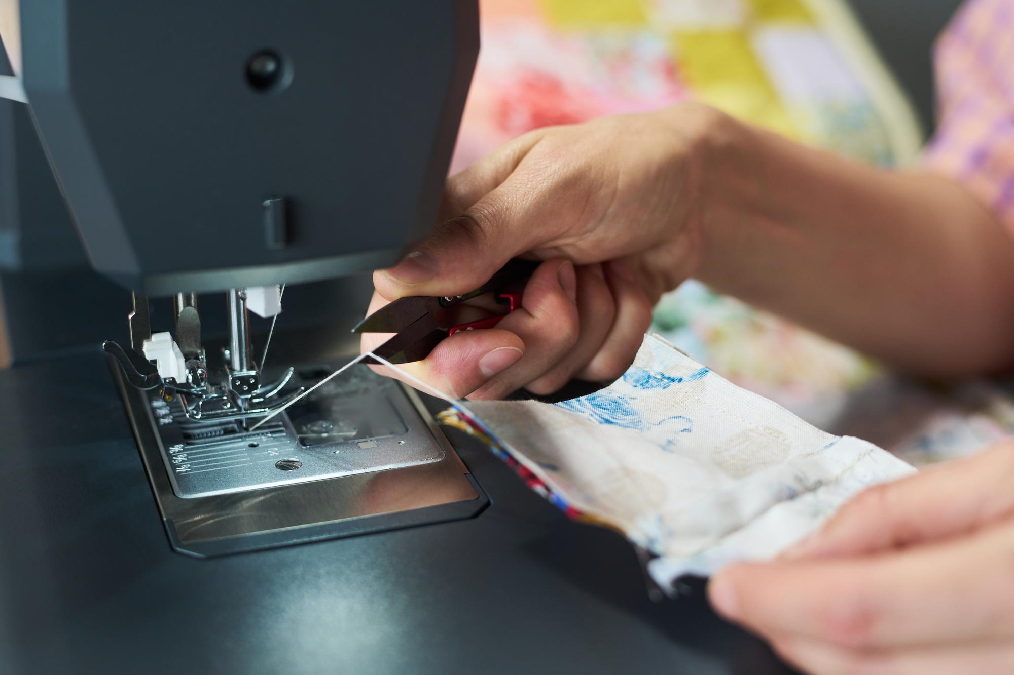Machine and hand embroidery process